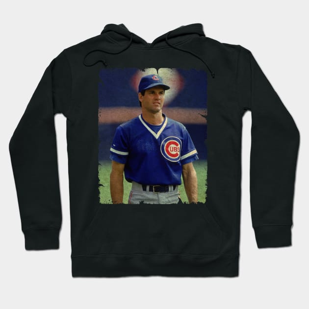 Ryne Sandberg in Chicago Cubs Hoodie by PESTA PORA